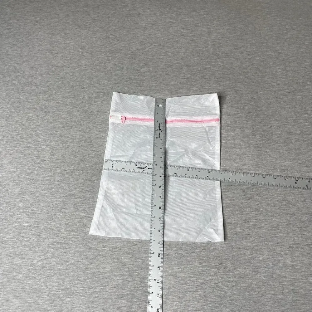 Target Rectangular Mesh Laundry Delicates & Bra Wash Zip-Up Bag